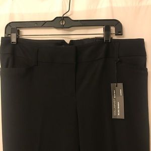 Express black columnist barely boot pants NEW